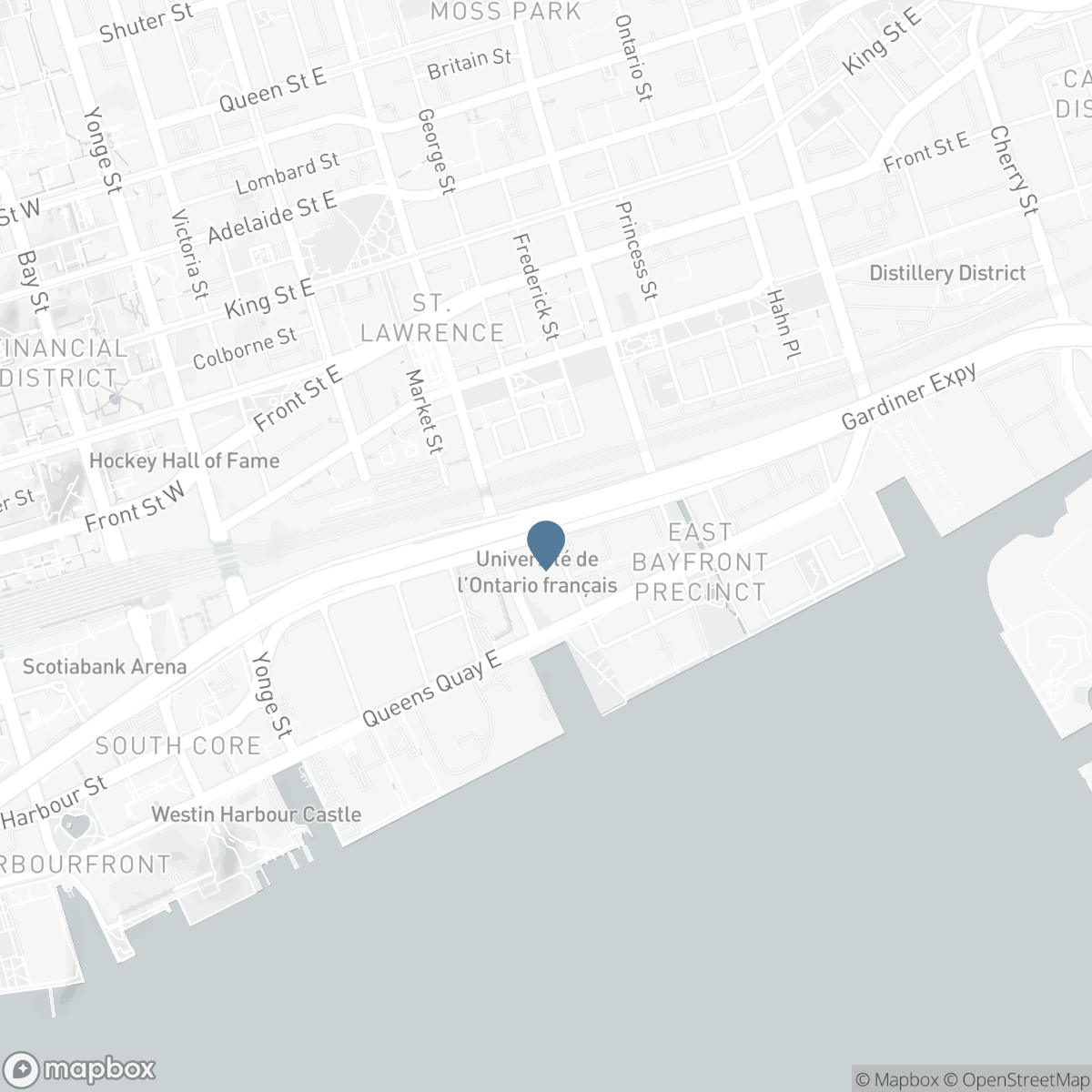 1305 - 20 RICHARDSON STREET, Toronto, Ontario M5A 0S6